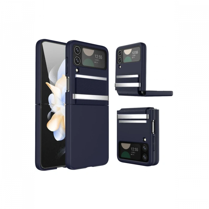 Newface Samsung Galaxy Z Flip 3 Kılıf Belt Flip Kapak
