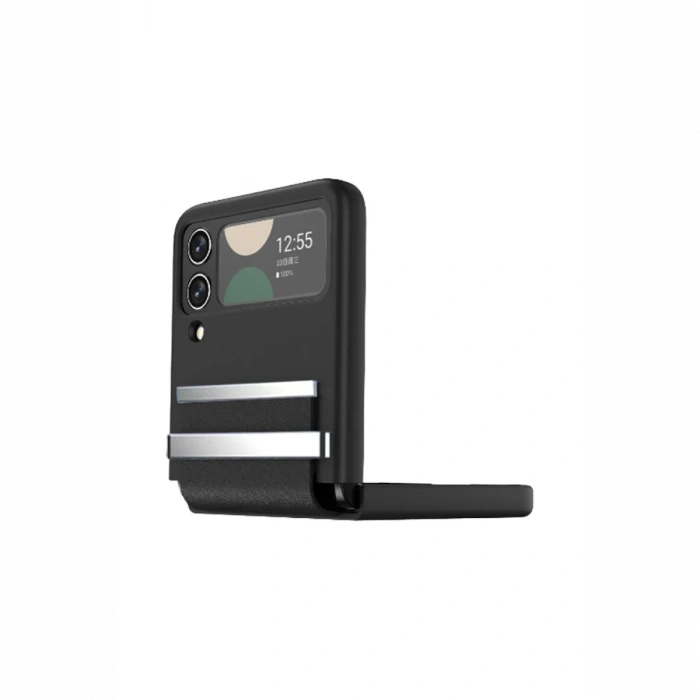 Newface Samsung Galaxy Z Flip 3 Kılıf Belt Flip Kapak