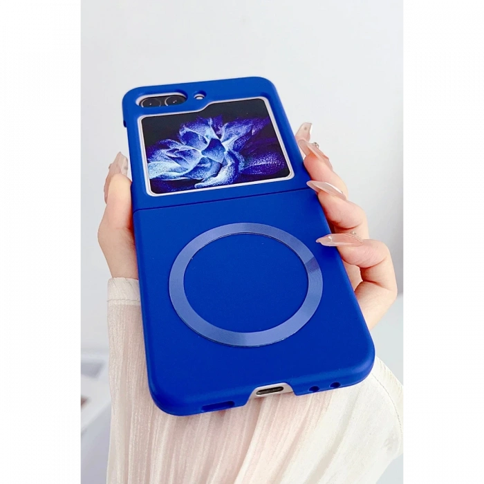 Newface Samsung Galaxy Z Flip 5 Kılıf Mata Fold Kapak