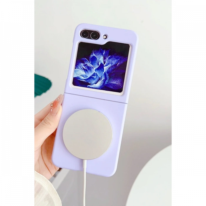 Newface Samsung Galaxy Z Flip 5 Kılıf Mata Fold Kapak