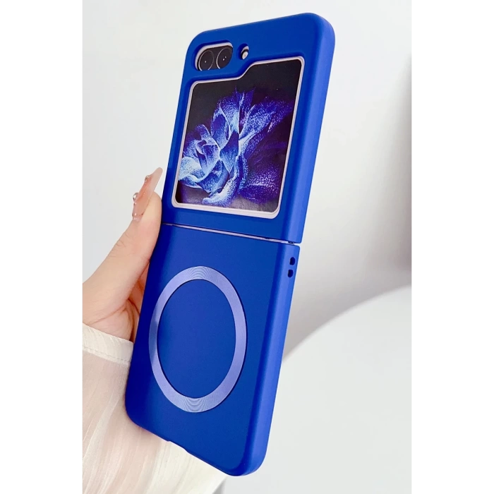 Newface Samsung Galaxy Z Flip 5 Kılıf Mata Fold Kapak