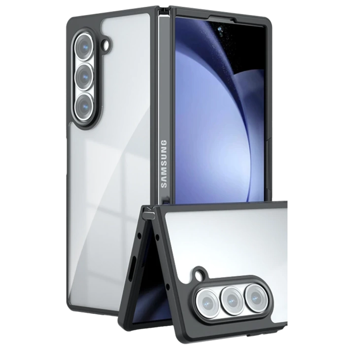 Newface Samsung Galaxy Z Fold 5 Kılıf Blur Fold Kapak