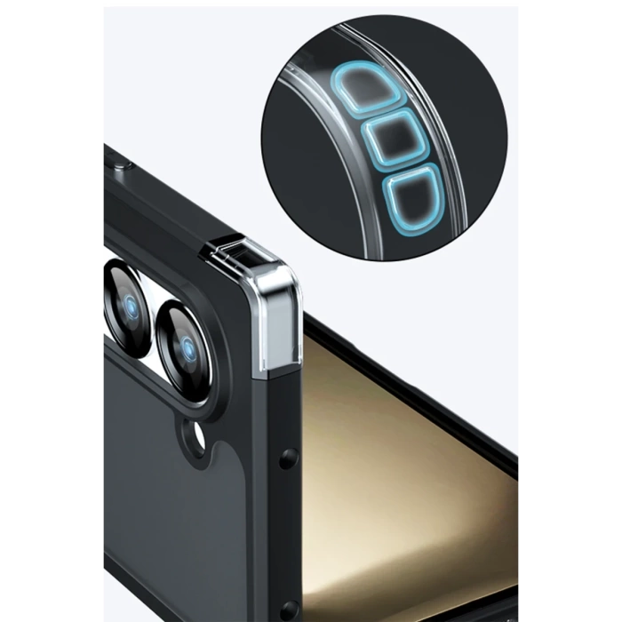 Newface Samsung Galaxy Z Fold 5 Kılıf Blur Fold Kapak