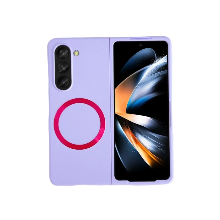 Newface Samsung Galaxy Z Fold 5 Kılıf Mata Fold Kapak