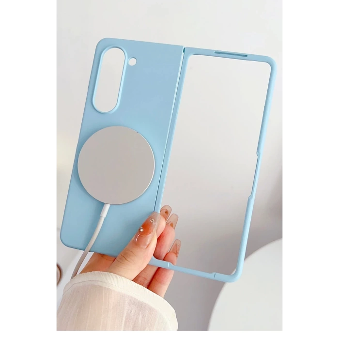 Newface Samsung Galaxy Z Fold 5 Kılıf Mata Fold Kapak