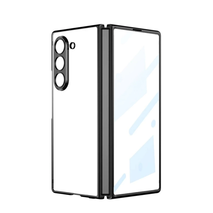 Newface Samsung Galaxy Z Fold 6 Kılıf Fold Element Kapak - Siyah