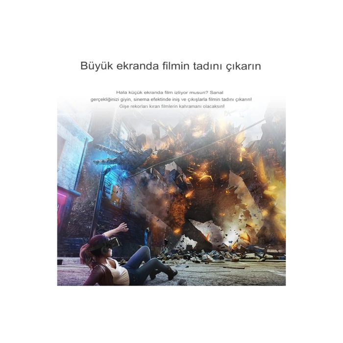 Newface Shinecon SC-G04E 3D Sanal Gerçeklik Gözlüğü - Siyah