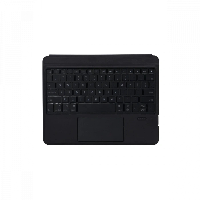 Newface T5206D iPad 10.2 (7.nesil) Kılıf İnter Ledli Klavyeli Tablet Kılıfı - Siyah