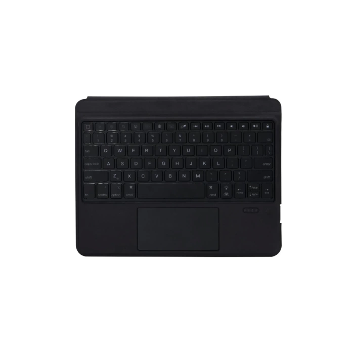 Newface T5207D iPad Pro 11 (2022) Kılıf İnter Ledli Klavyeli Tablet Kılıfı - Siyah