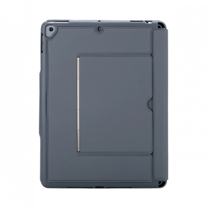 T5506D iPad 10.2 (9.Nesil) Kılıf Palermo Ledli Klavyeli Standlı Tablet Kılıfı - Siyah