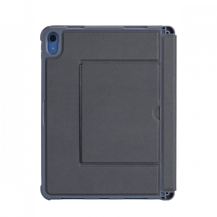 T5508D iPad 2022 10.9 (10.Nesil) Kılıf Palermo Ledli Klavyeli Standlı Tablet Kılıfı - Siyah