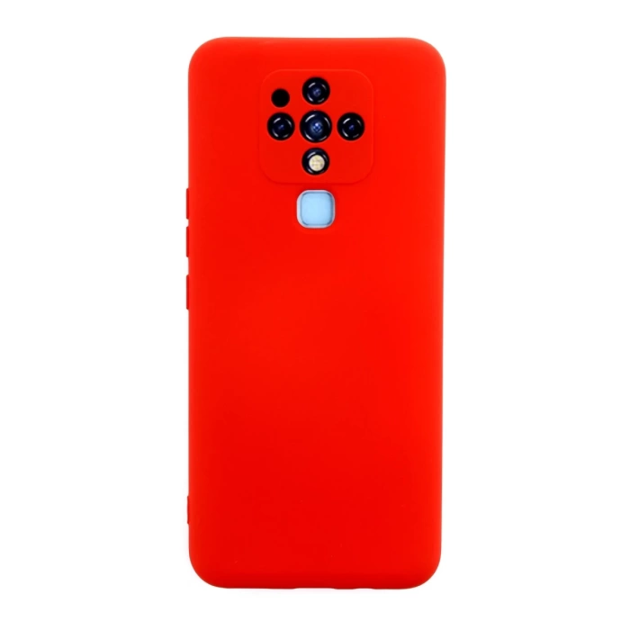 Newface Tecno Camon 16 Kılıf Nano içi Kadife Silikon