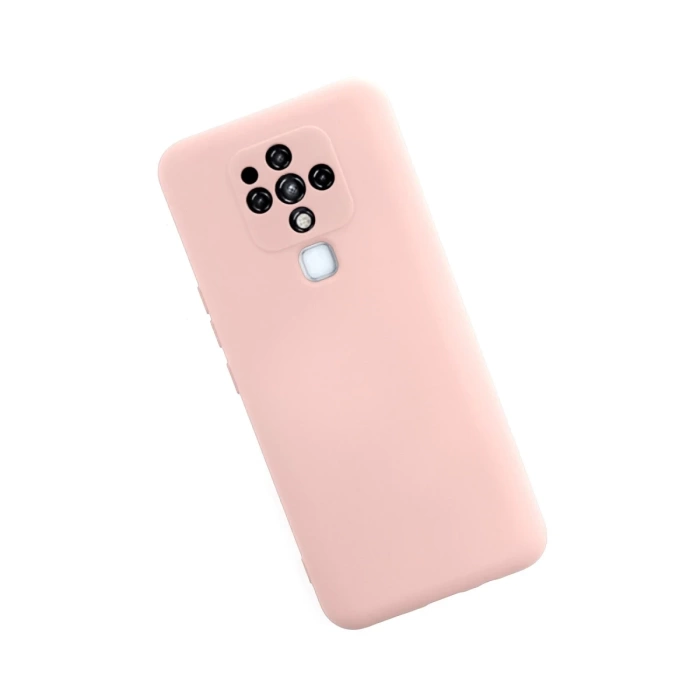 Newface Tecno Camon 16 Kılıf Nano içi Kadife Silikon