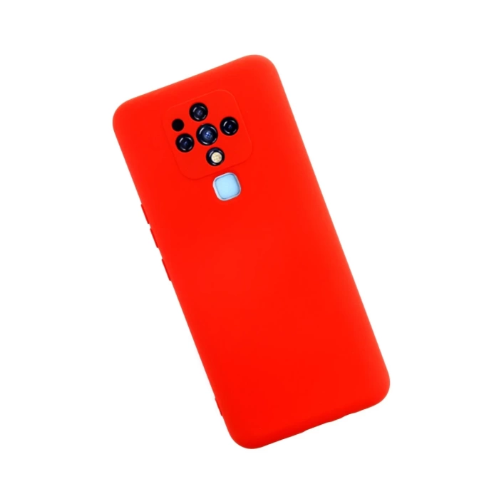 Newface Tecno Camon 16 Kılıf Nano içi Kadife Silikon