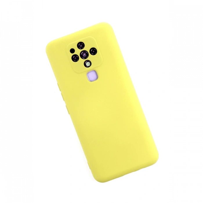 Newface Tecno Camon 16 Kılıf Nano içi Kadife Silikon