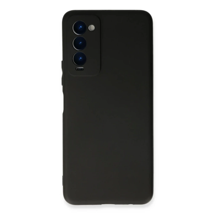 Newface Tecno Camon 18 Kılıf First Silikon - Siyah