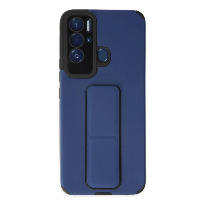 Newface Tecno Pova Neo Kılıf Mega Standlı Silikon