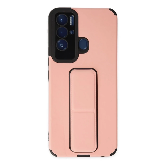 Newface Tecno Pova Neo Kılıf Mega Standlı Silikon