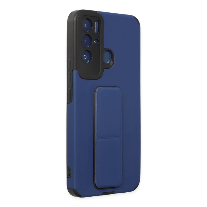 Newface Tecno Pova Neo Kılıf Mega Standlı Silikon