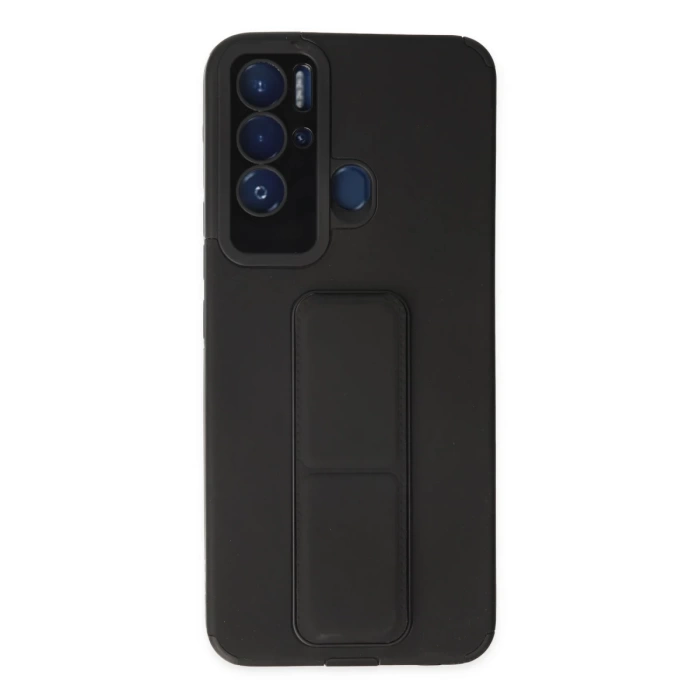 Newface Tecno Pova Neo Kılıf Mega Standlı Silikon