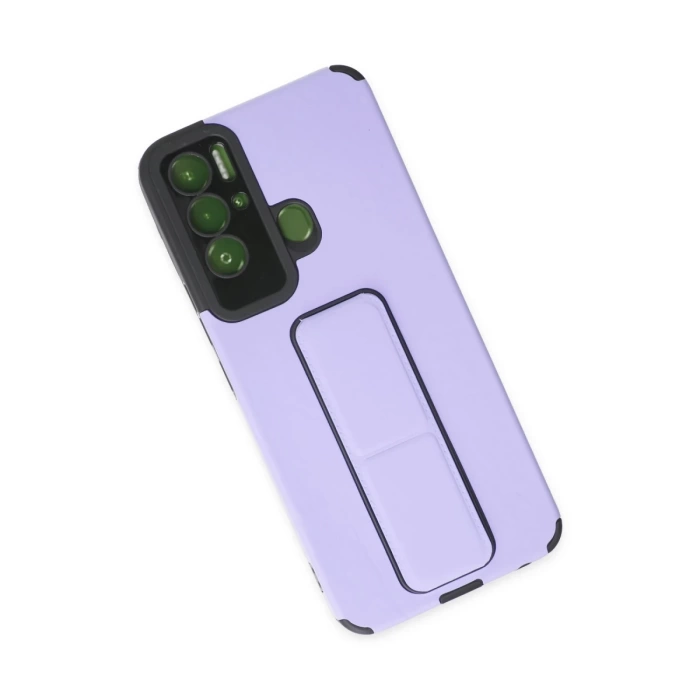 Newface Tecno Pova Neo Kılıf Mega Standlı Silikon