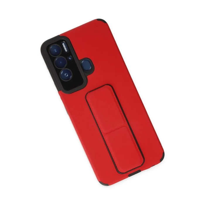 Newface Tecno Pova Neo Kılıf Mega Standlı Silikon