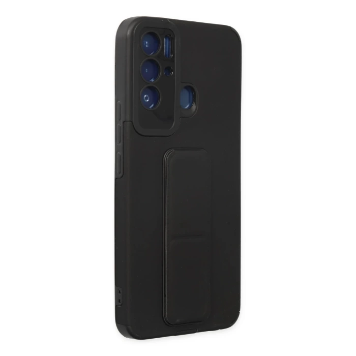 Newface Tecno Pova Neo Kılıf Mega Standlı Silikon