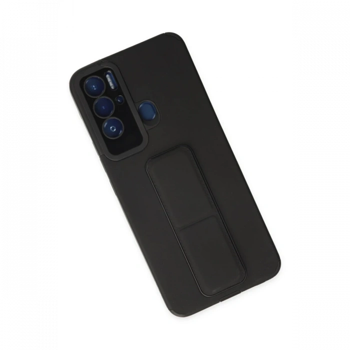 Newface Tecno Pova Neo Kılıf Mega Standlı Silikon