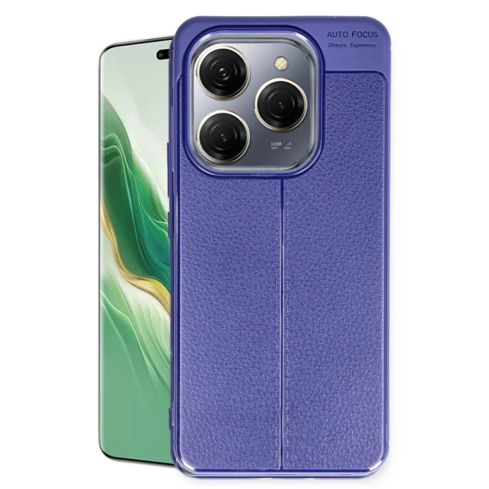 Newface Tecno Spark 20 Pro Kılıf Auto Focus Kapak - Lacivert