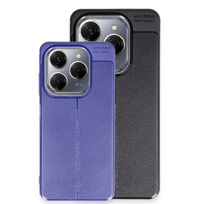 Newface Tecno Spark 20 Pro Kılıf Auto Focus Kapak - Lacivert