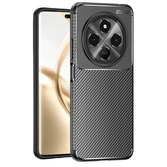 Newface Tecno Spark 30C Kılıf Auto Focus Karbon Kapak