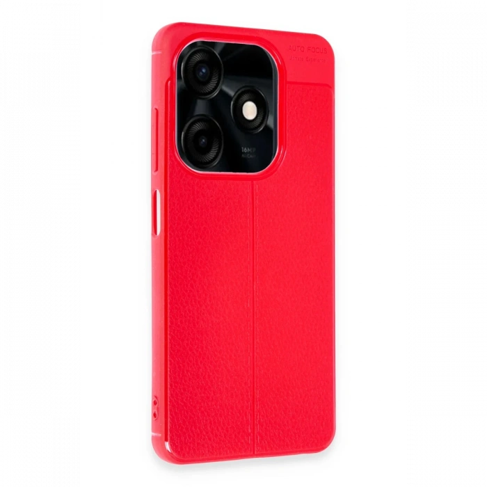 Newface Tecno Spark Go 2024 Kılıf Auto Focus Kapak - Kırmızı