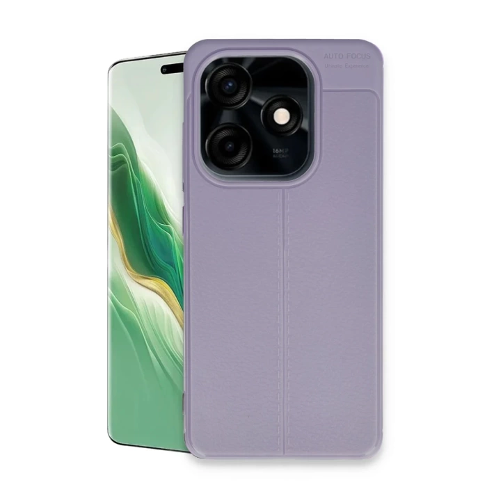 Newface Tecno Spark Go 2024 Kılıf Auto Focus Kapak - Lila