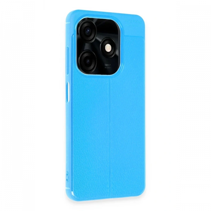 Newface Tecno Spark Go 2024 Kılıf Auto Focus Kapak - Mavi