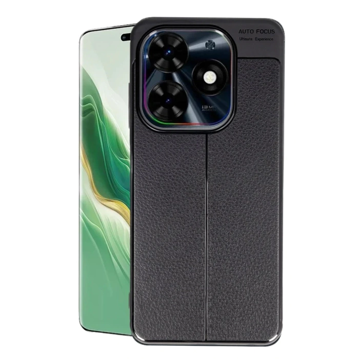 Newface Tecno Spark Go 2024 Kılıf Auto Focus Kapak - Siyah