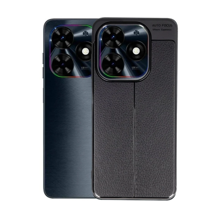 Newface Tecno Spark Go 2024 Kılıf Auto Focus Kapak - Siyah