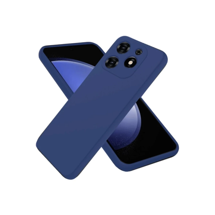 Newface Tecno Spark Go 2024 Kılıf First Silikon - Lacivert