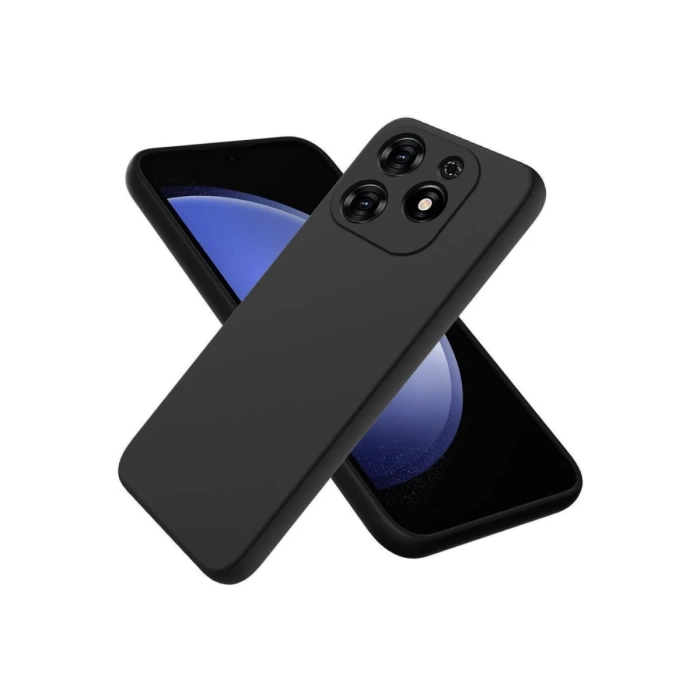 Newface Tecno Spark Go 2024 Kılıf First Silikon - Siyah