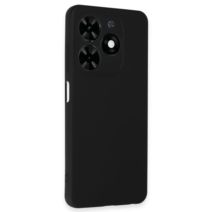 Newface Tecno Spark Go 2024 Kılıf First Silikon - Siyah