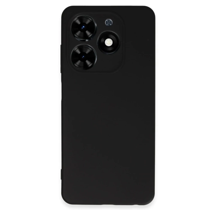 Newface Tecno Spark Go 2024 Kılıf First Silikon - Siyah