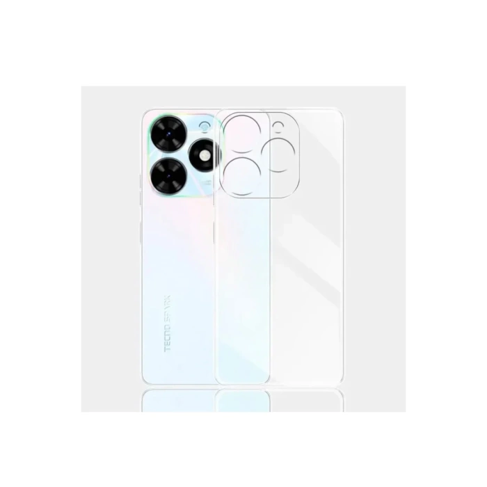 Newface Tecno Spark Go 2024 Kılıf Lüx Şeffaf Silikon