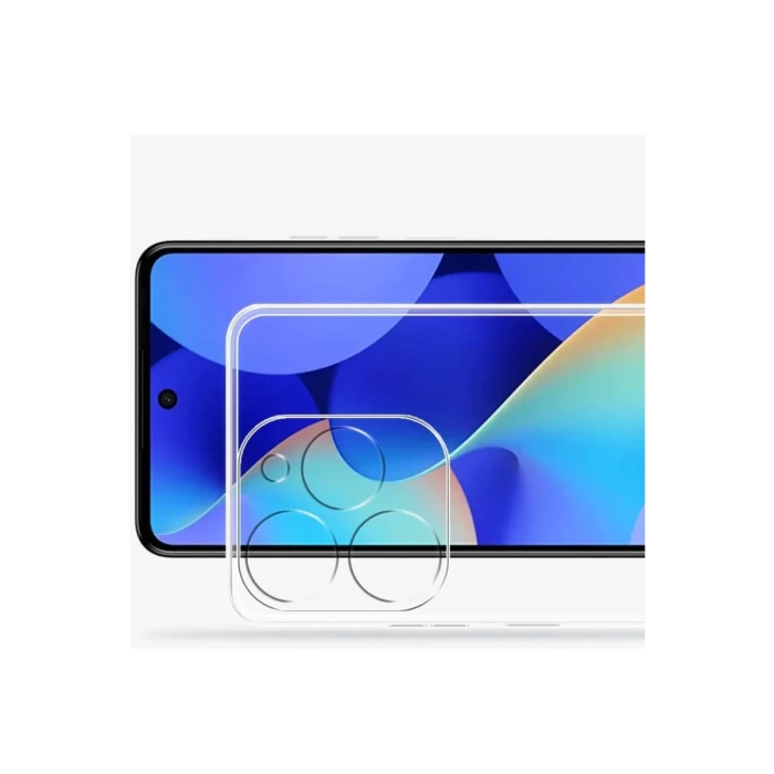 Newface Tecno Spark Go 2024 Kılıf Lüx Şeffaf Silikon