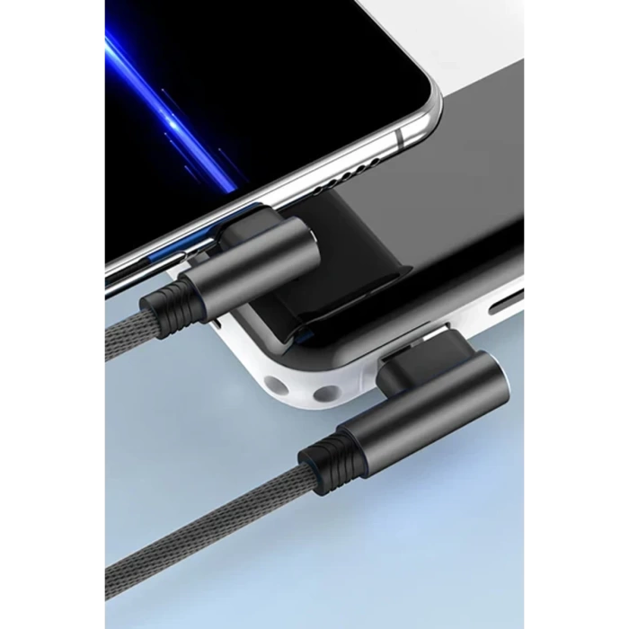 Newface USB to Lightning 3M 2.4A Kablo - Siyah