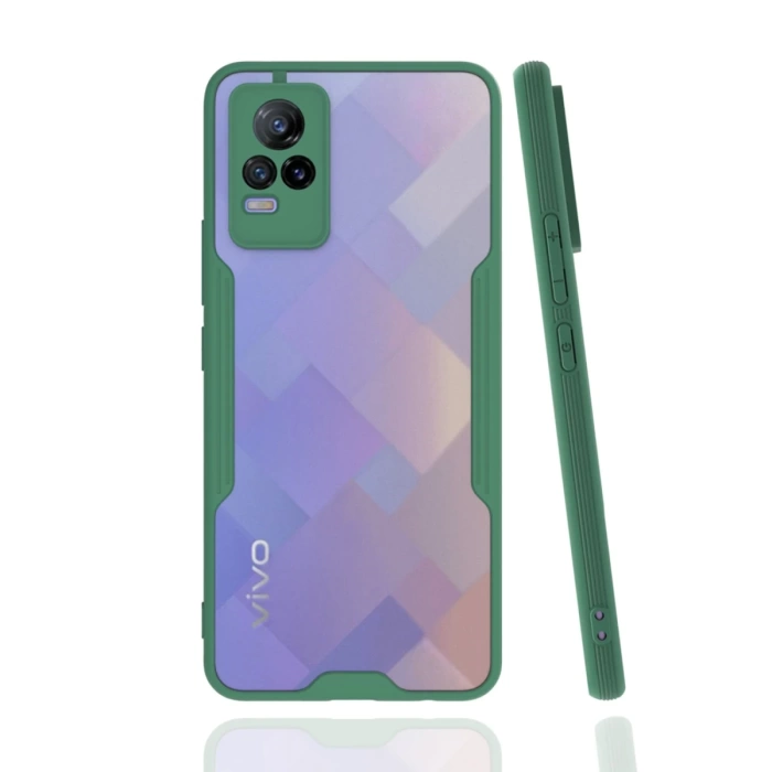 Newface Vivo V21e Kılıf Platin Silikon