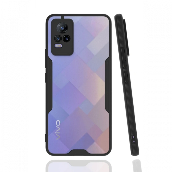 Newface Vivo V21e Kılıf Platin Silikon