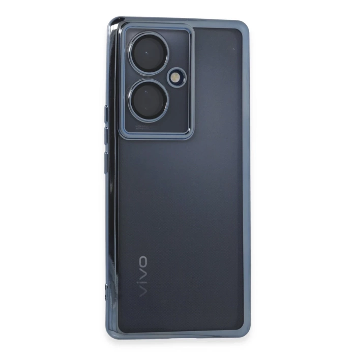 Newface Vivo V29 Lite Kılıf Razer Lensli Silikon