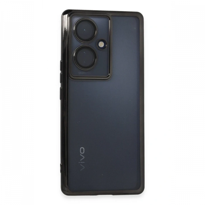 Newface Vivo V29 Lite Kılıf Razer Lensli Silikon