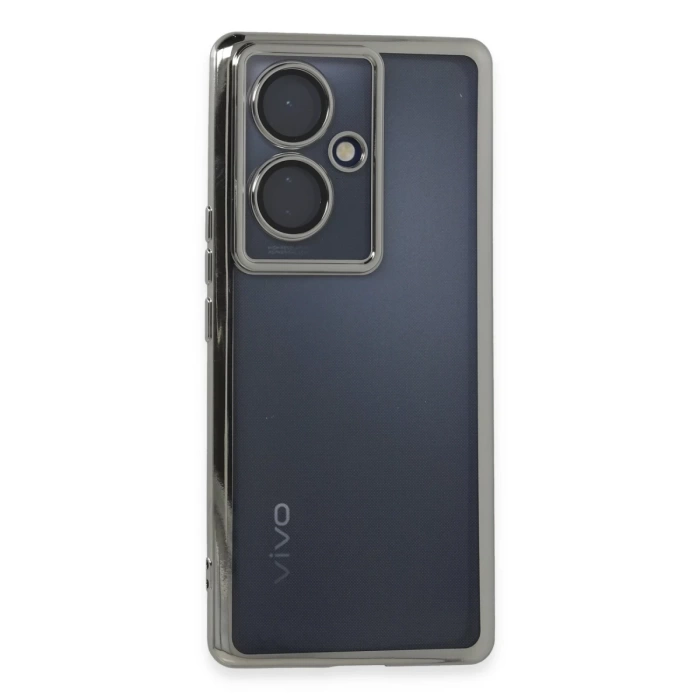 Newface Vivo V29 Lite Kılıf Razer Lensli Silikon