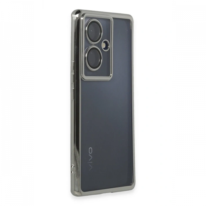 Newface Vivo V29 Lite Kılıf Razer Lensli Silikon