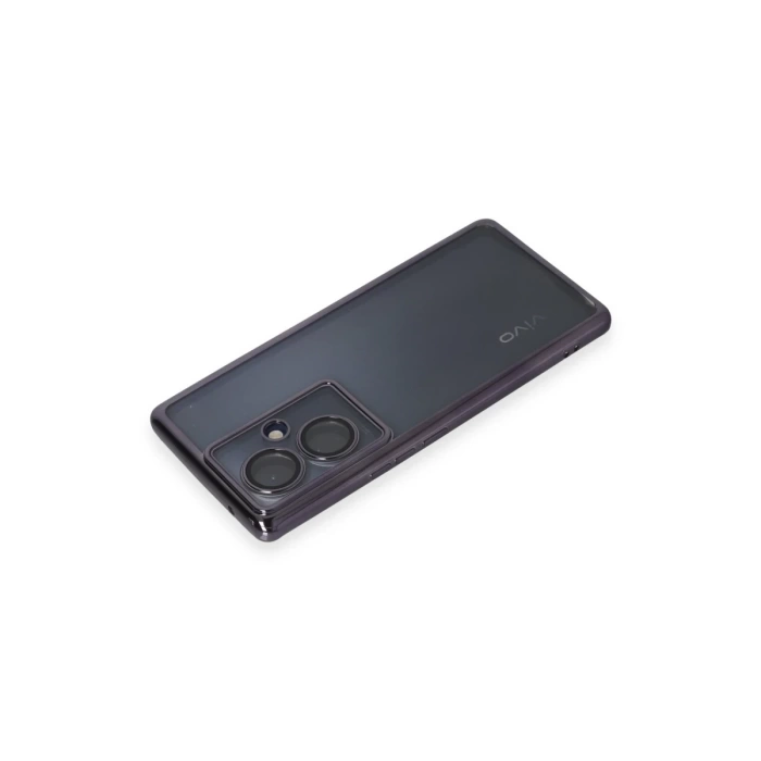 Newface Vivo V29 Lite Kılıf Razer Lensli Silikon